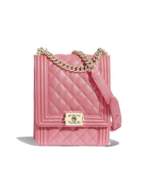 pale pink chanel boy bag|boy chanel handbag price.